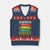 Juneteenth 1865 V-Neck Knit Sweater Vest Remembering The Past Black Freedom African Independence Day - Wonder Print Shop