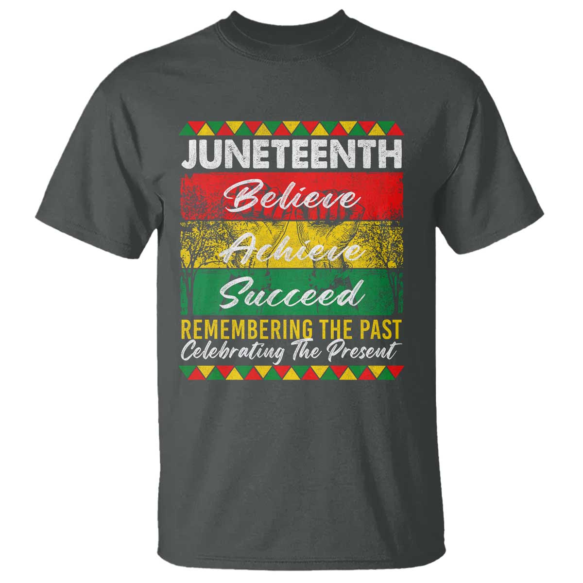 Juneteenth 1865 T Shirt Remembering The Past Black Freedom African Independence Day