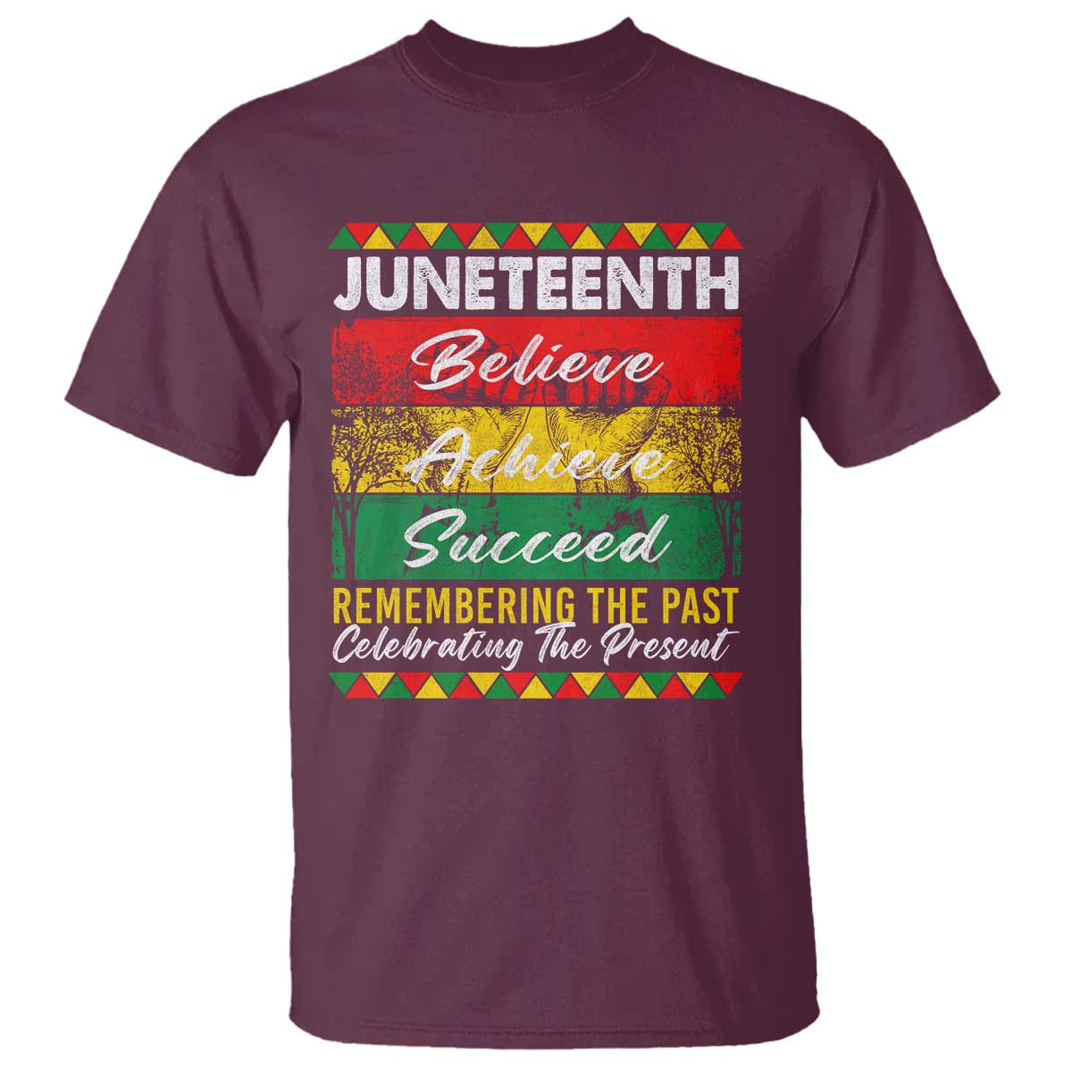 Juneteenth 1865 T Shirt Remembering The Past Black Freedom African Independence Day