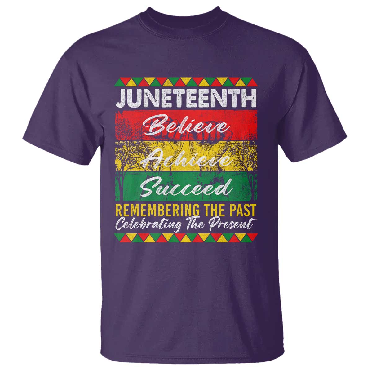 Juneteenth 1865 T Shirt Remembering The Past Black Freedom African Independence Day