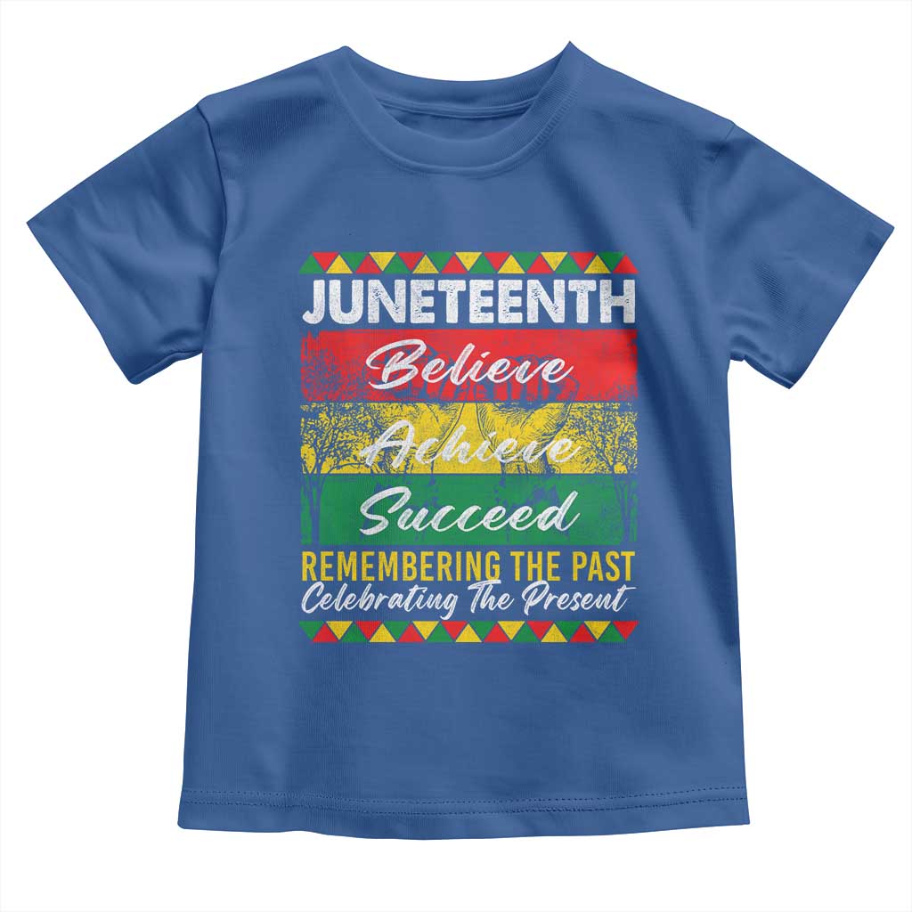 Juneteenth 1865 Toddler T Shirt Remembering The Past Black Freedom African Independence Day