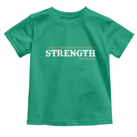 Christian Bible Toddler T Shirt Philippians 4:13 Motivational Quote Inspirational Bible Verses