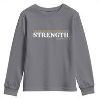 Christian Bible Youth Sweatshirt Philippians 4:13 Motivational Quote Inspirational Bible Verses