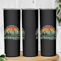 Vintage Christian Bible Skinny Tumbler Philippians 4:13 Motivational Quote Inspirational Bible Verses - Wonder Print Shop