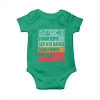 Vintage Christian Worship Baby Onesie Isaiah 42:16 Waymaker Promise Keeper Miracle Worker - Wonder Print Shop
