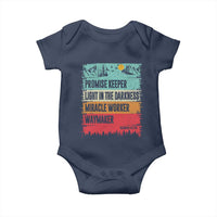 Vintage Christian Worship Baby Onesie Isaiah 42:16 Waymaker Promise Keeper Miracle Worker - Wonder Print Shop