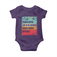 Vintage Christian Worship Baby Onesie Isaiah 42:16 Waymaker Promise Keeper Miracle Worker - Wonder Print Shop