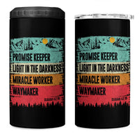 Vintage Christian Worship 4 in 1 Can Cooler Tumbler Isaiah 42:16 Waymaker Promise Keeper Miracle Worker - Wonder Print Shop