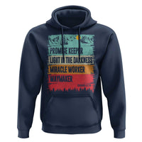Vintage Christian Worship Hoodie Isaiah 42:16 Waymaker Promise Keeper Miracle Worker - Wonder Print Shop