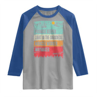 Vintage Christian Worship Raglan Shirt Isaiah 42:16 Waymaker Promise Keeper Miracle Worker - Wonder Print Shop