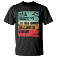 Vintage Christian Worship T Shirt Isaiah 42:16 Waymaker Promise Keeper Miracle Worker - Wonder Print Shop
