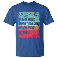 Vintage Christian Worship T Shirt Isaiah 42:16 Waymaker Promise Keeper Miracle Worker - Wonder Print Shop