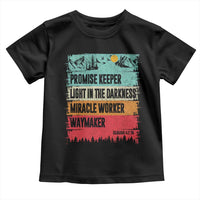 Vintage Christian Worship Toddler T Shirt Isaiah 42:16 Waymaker Promise Keeper Miracle Worker - Wonder Print Shop