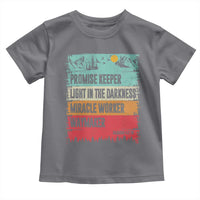 Vintage Christian Worship Toddler T Shirt Isaiah 42:16 Waymaker Promise Keeper Miracle Worker - Wonder Print Shop