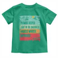 Vintage Christian Worship Toddler T Shirt Isaiah 42:16 Waymaker Promise Keeper Miracle Worker - Wonder Print Shop