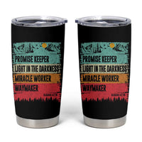 Vintage Christian Worship Tumbler Cup Isaiah 42:16 Waymaker Promise Keeper Miracle Worker - Wonder Print Shop