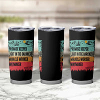 Vintage Christian Worship Tumbler Cup Isaiah 42:16 Waymaker Promise Keeper Miracle Worker - Wonder Print Shop