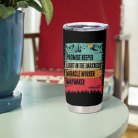 Vintage Christian Worship Tumbler Cup Isaiah 42:16 Waymaker Promise Keeper Miracle Worker - Wonder Print Shop