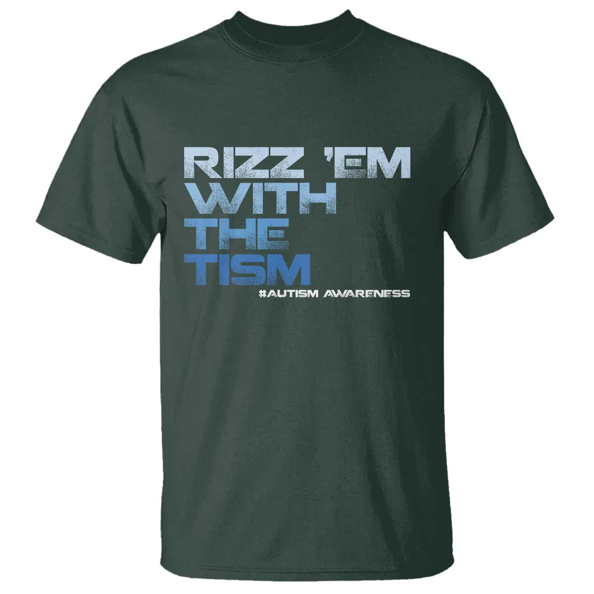 Funny Rizz Em With The Tism T Shirt Meme Autistic Autism Awareness