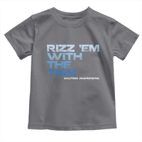 Funny Rizz Em With The Tism Toddler T Shirt Meme Autistic Autism Awareness