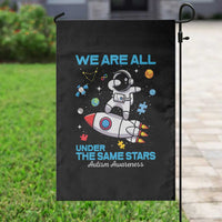 Autism Acceptance Garden Flag We Are All Under The Same Stars