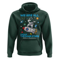 Autism Acceptance Hoodie We Are All Under The Same Stars