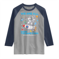 Autism Acceptance Raglan Shirt We Are All Under The Same Stars