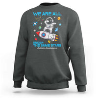 Autism Acceptance Sweatshirt We Are All Under The Same Stars