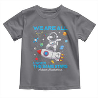 Autism Acceptance Toddler T Shirt We Are All Under The Same Stars