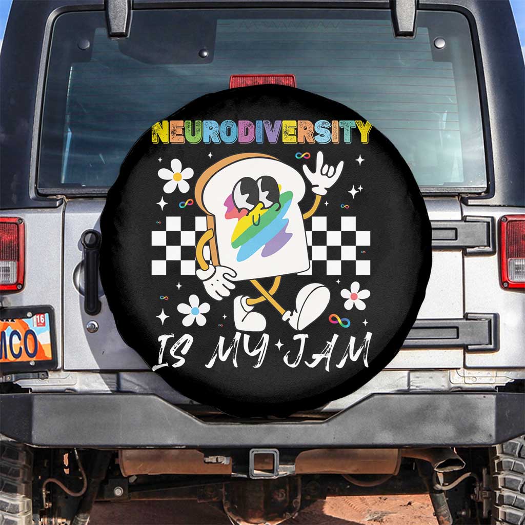 Neurodiversity Is My Jam Inclusion Autism Awareness Spare Tire Cover Special Education Teacher Para Gift