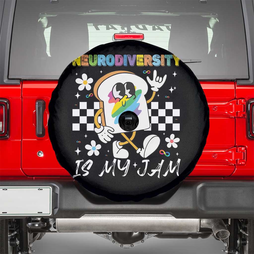 Neurodiversity Is My Jam Inclusion Autism Awareness Spare Tire Cover Special Education Teacher Para Gift
