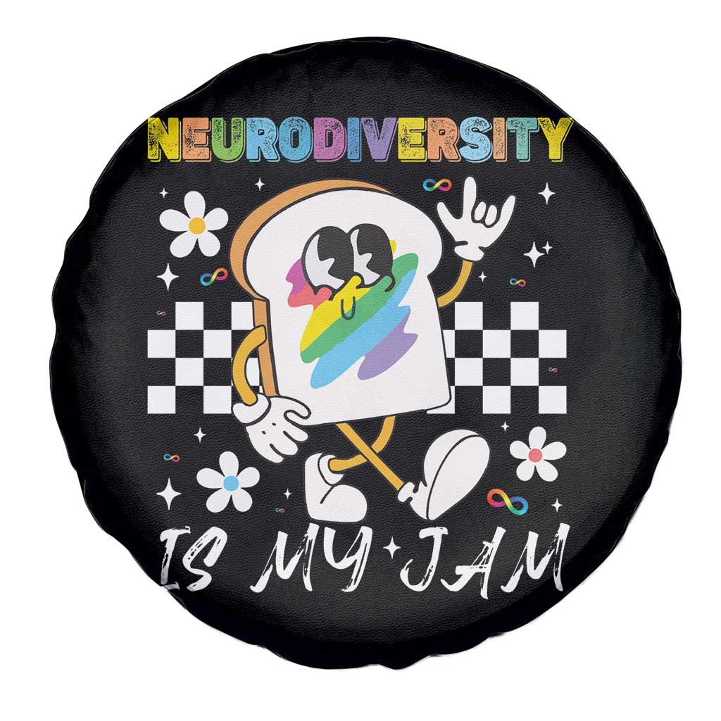 Neurodiversity Is My Jam Inclusion Autism Awareness Spare Tire Cover Special Education Teacher Para Gift