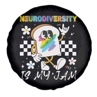 Neurodiversity Is My Jam Inclusion Autism Awareness Spare Tire Cover Special Education Teacher Para Gift