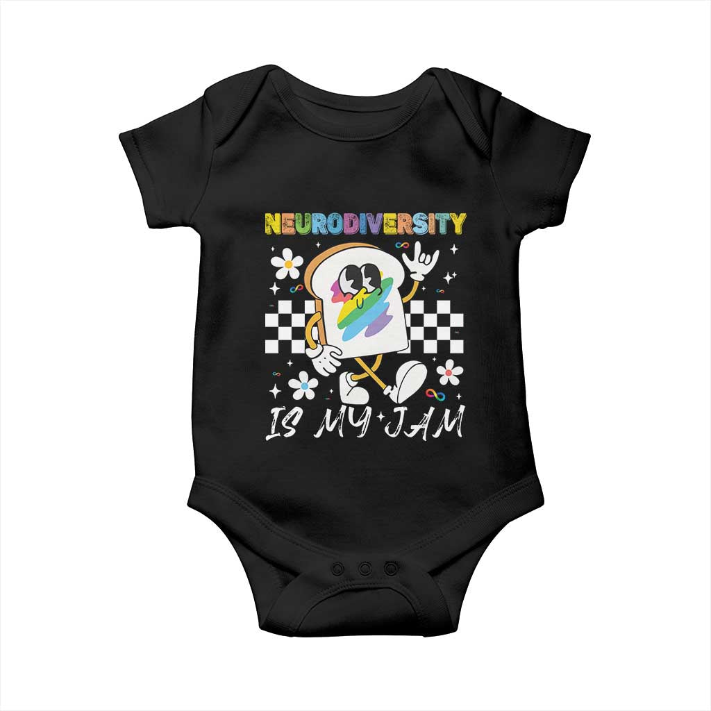 Neurodiversity Is My Jam Inclusion Autism Awareness Baby Onesie Special Education Teacher Para Gift