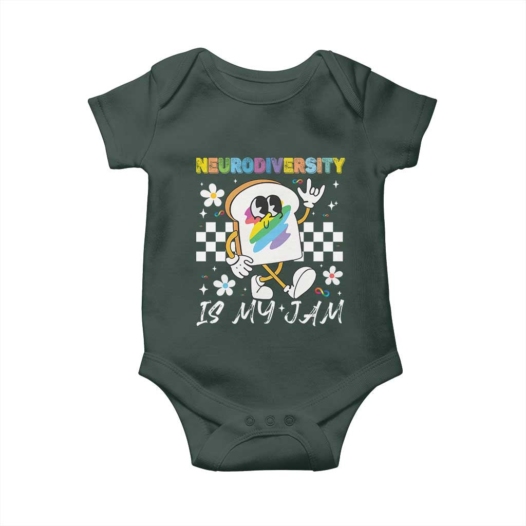 Neurodiversity Is My Jam Inclusion Autism Awareness Baby Onesie Special Education Teacher Para Gift