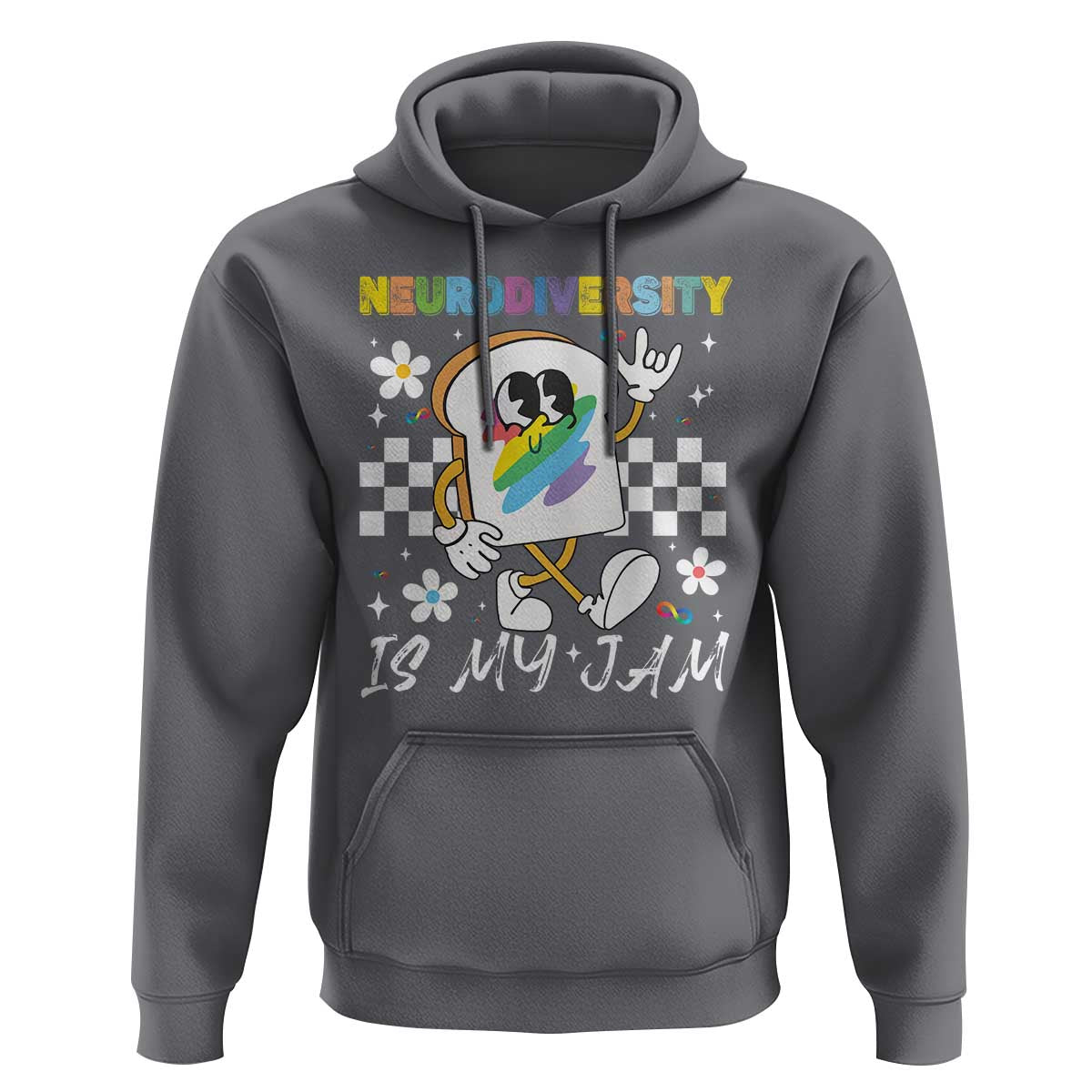 Neurodiversity Is My Jam Inclusion Autism Awareness Hoodie Special Education Teacher Para Gift