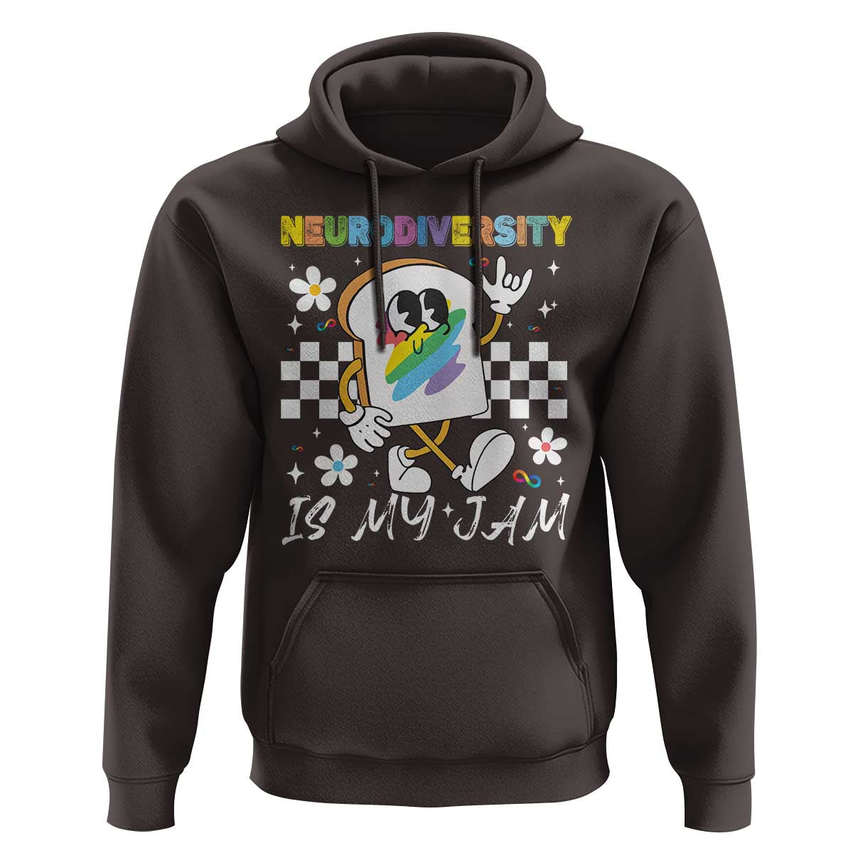 Neurodiversity Is My Jam Inclusion Autism Awareness Hoodie Special Education Teacher Para Gift