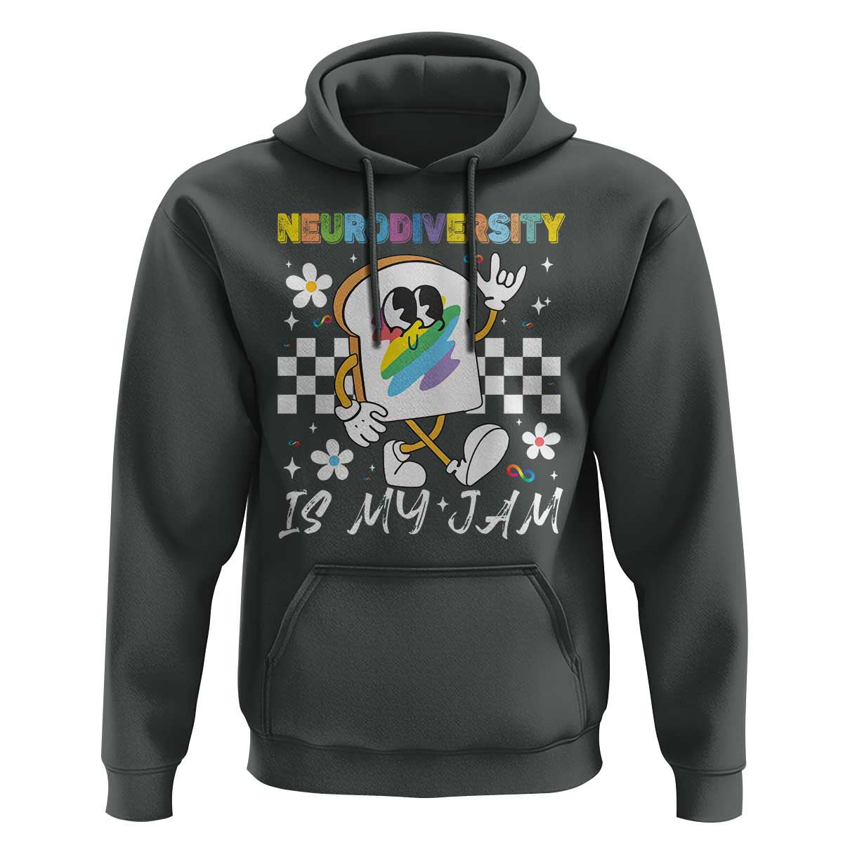 Neurodiversity Is My Jam Inclusion Autism Awareness Hoodie Special Education Teacher Para Gift