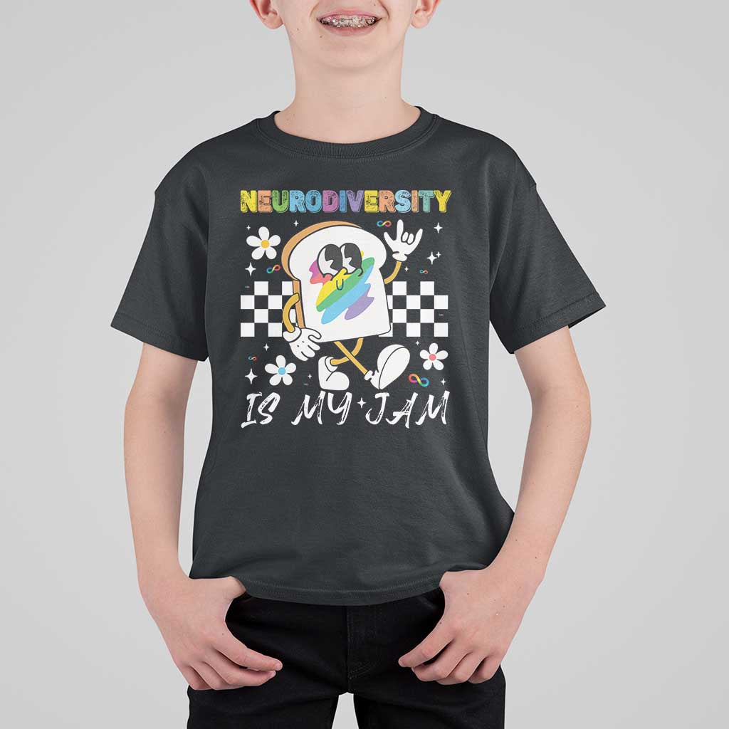 Neurodiversity Is My Jam Inclusion Autism Awareness T Shirt For Kid Special Education Teacher Para Gift