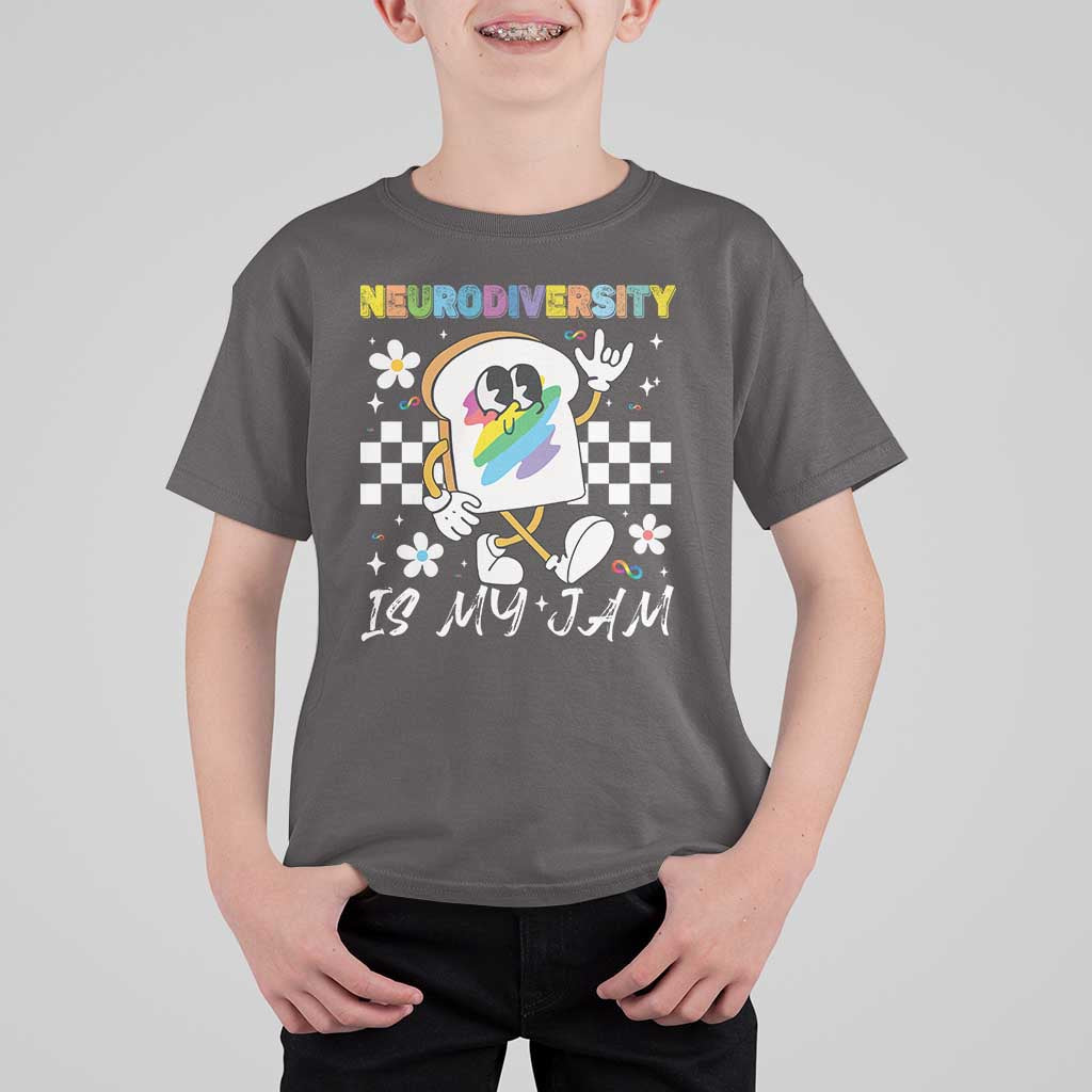 Neurodiversity Is My Jam Inclusion Autism Awareness T Shirt For Kid Special Education Teacher Para Gift