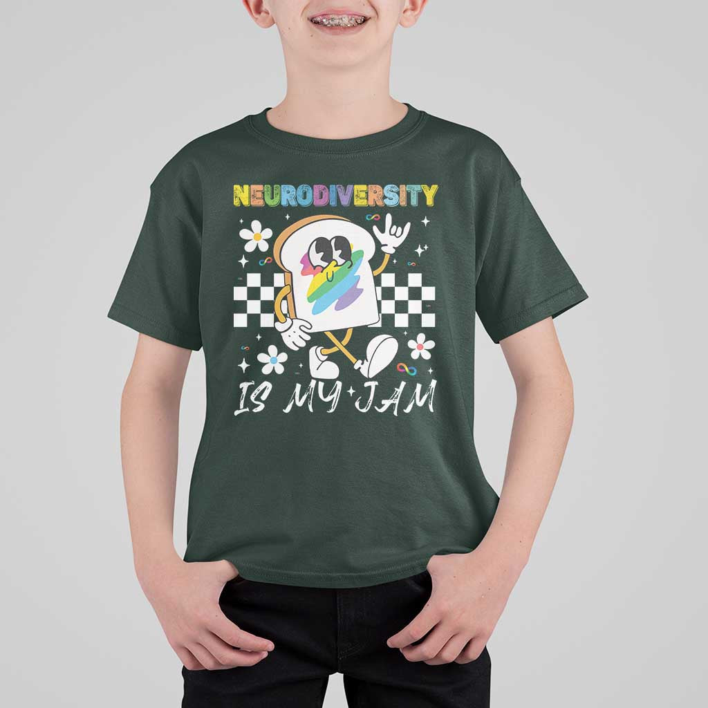 Neurodiversity Is My Jam Inclusion Autism Awareness T Shirt For Kid Special Education Teacher Para Gift