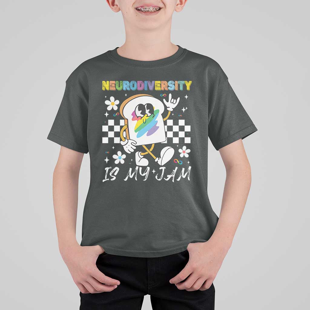 Neurodiversity Is My Jam Inclusion Autism Awareness T Shirt For Kid Special Education Teacher Para Gift
