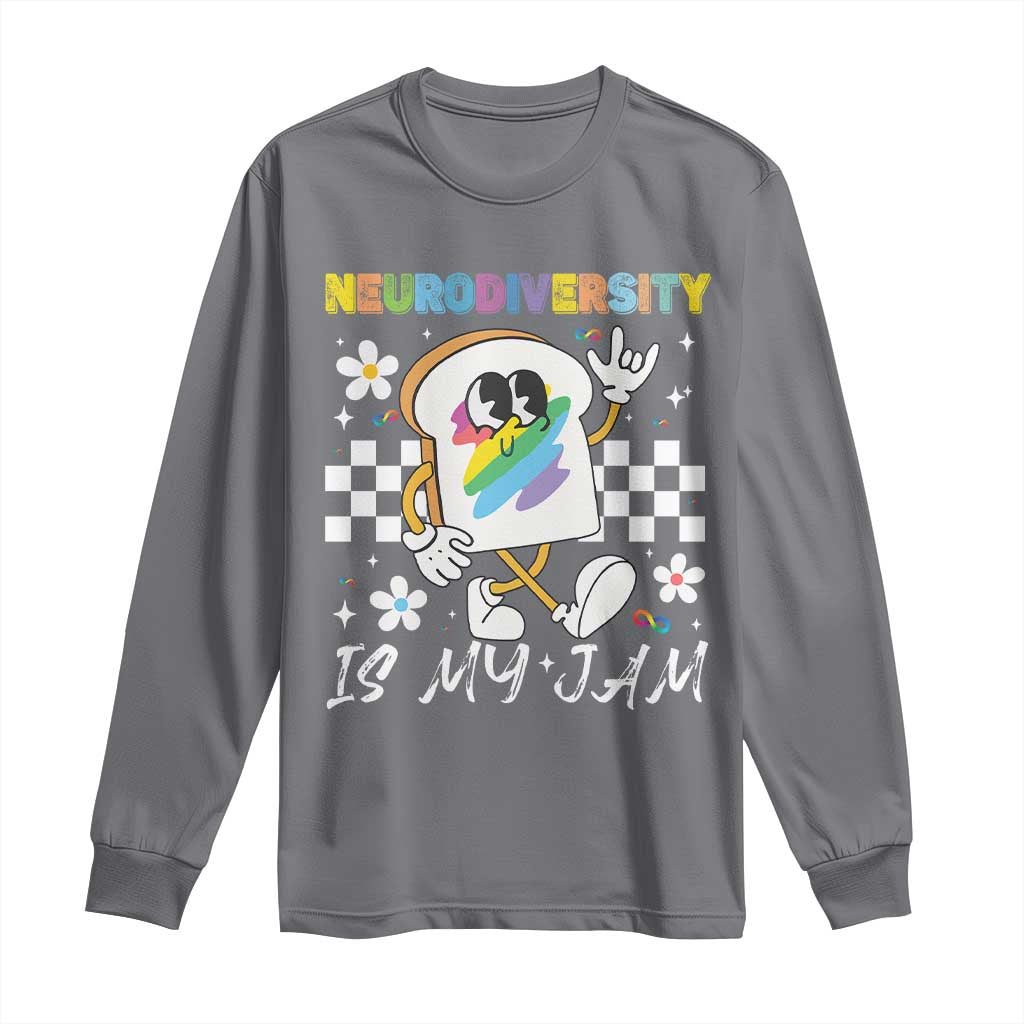 Neurodiversity Is My Jam Inclusion Autism Awareness Long Sleeve Shirt Special Education Teacher Para Gift