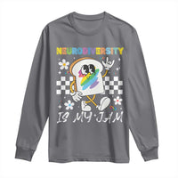 Neurodiversity Is My Jam Inclusion Autism Awareness Long Sleeve Shirt Special Education Teacher Para Gift