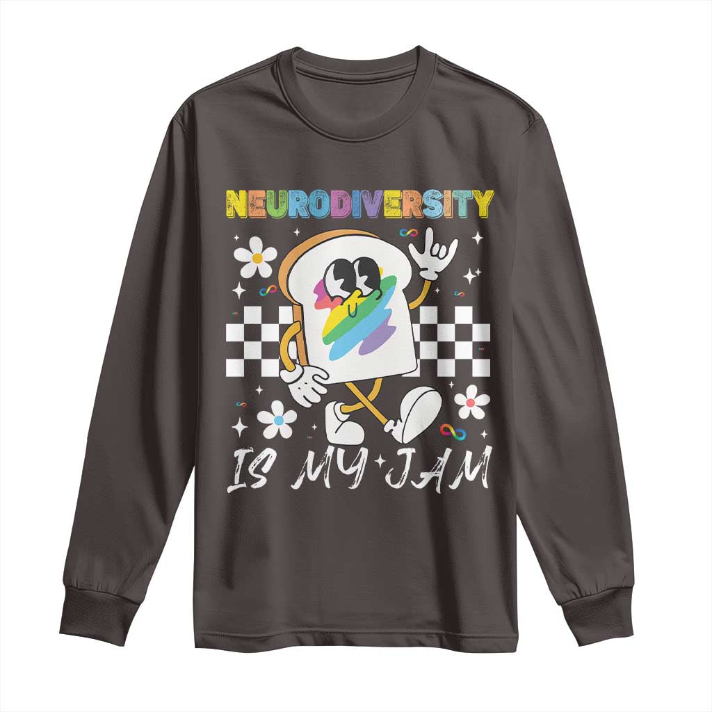 Neurodiversity Is My Jam Inclusion Autism Awareness Long Sleeve Shirt Special Education Teacher Para Gift
