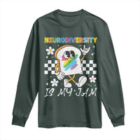 Neurodiversity Is My Jam Inclusion Autism Awareness Long Sleeve Shirt Special Education Teacher Para Gift