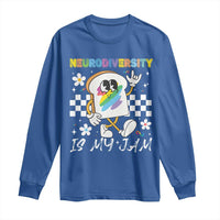 Neurodiversity Is My Jam Inclusion Autism Awareness Long Sleeve Shirt Special Education Teacher Para Gift