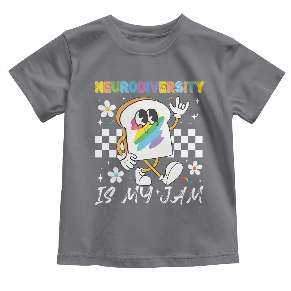 Neurodiversity Is My Jam Inclusion Autism Awareness Toddler T Shirt Special Education Teacher Para Gift