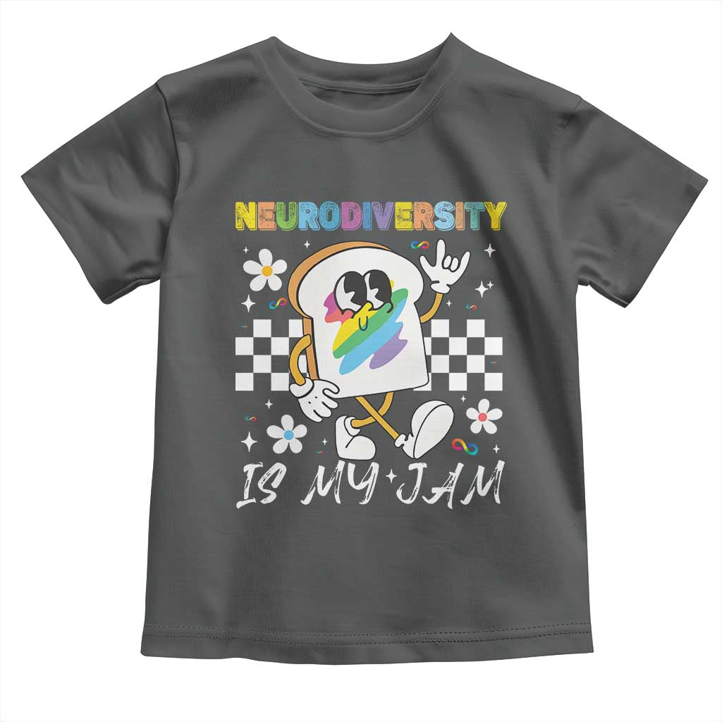 Neurodiversity Is My Jam Inclusion Autism Awareness Toddler T Shirt Special Education Teacher Para Gift