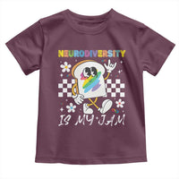 Neurodiversity Is My Jam Inclusion Autism Awareness Toddler T Shirt Special Education Teacher Para Gift